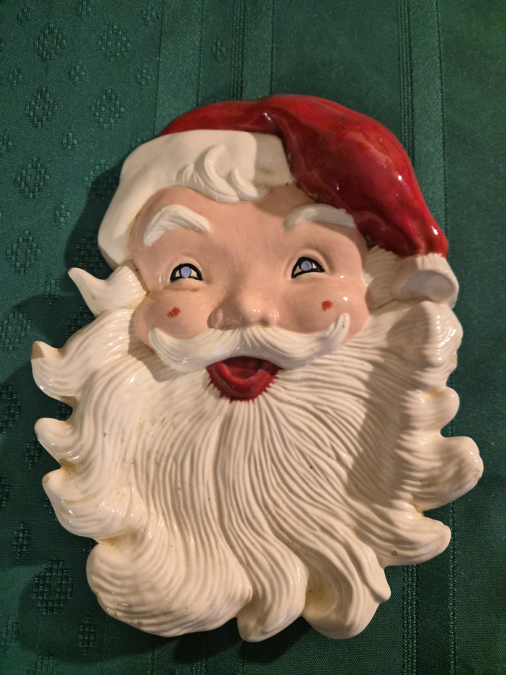 Original Cramer Mold Shop item. Holiday Wall Plaque